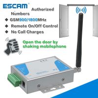 ESCAM 2G 3G GSM Gate Opener Relay Switch Call Remote Controller Phone Shaking Control Door Opener for Parking Systems