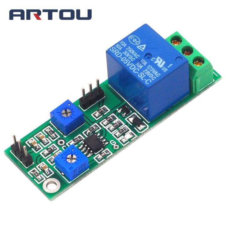 【cw】 5V 12V Hysteresis Voltage Comparator Module Adjustable High Level