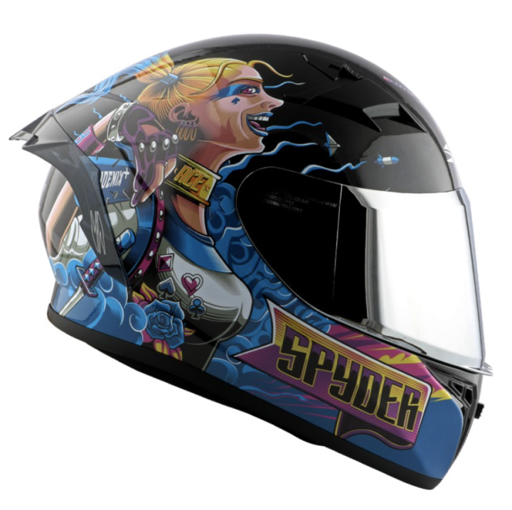 Spyder Full-face Helmet Phoenix+ G Neo Series ACE (Free Extra Visor ...