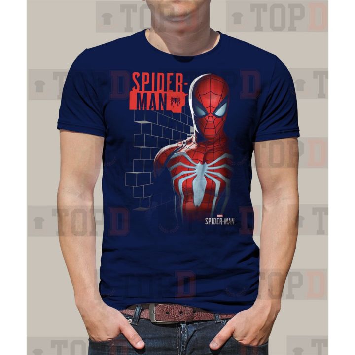 marvel-avengers-superhero-spider-man-bricks-spiderman-t-shirt