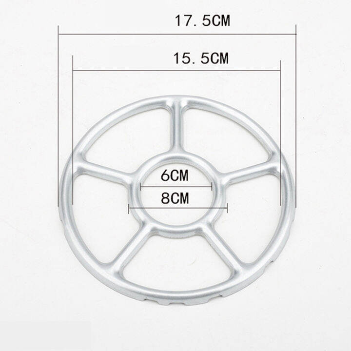 MMU Galvanized Gas Stove Cooker Plate Coffee Moka Pot Stand Coffee