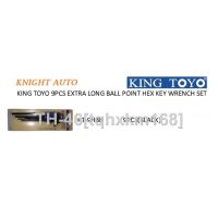 ♞▣◊ KING TOYO 9PCS EXTRA LONG BALL POINT HEX KEY WRENCH SET KT-9HBB