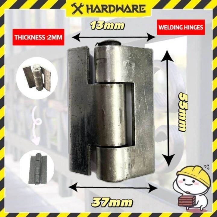 WELDING IRON HINGE 2”/BESI HINGES/BUTTERFLY HINGES/IRON WELDING GATE