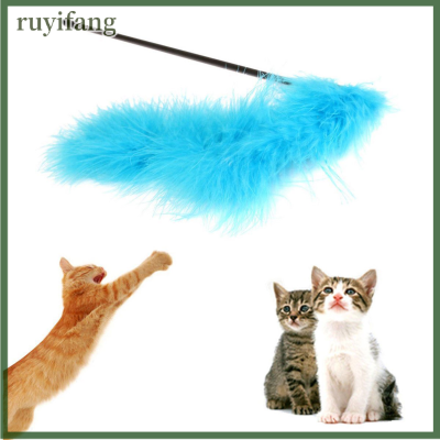 ruyifang ไม้กายสิทธิ์ลวดของเล่นแบบอินเทอร์แอคทีฟสำหรับสัตว์เลี้ยงลูกแมว1x