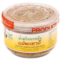 ✨Sale✨ แม่พะเยาว์ น้ำพริกนรกกุ้ง 60กรัม Mae Payao Nam Prig Narok Kung 60g