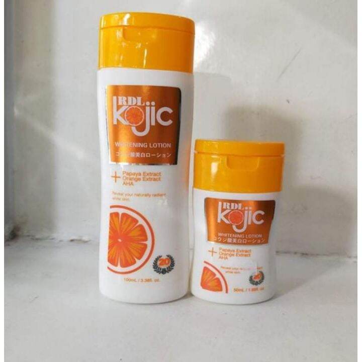 ooozpe3 RDL Kojic Whitening Lotion 100ml 50ml Lazada PH