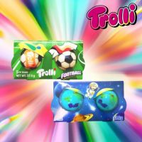 Trolli ลูกอมเจลลี่รูปฟุตบอลและลูกอมเจลลี่รูปโลก (1แถม1)