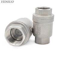 304 stainless steel 1/8" 1/4" 3/8" 1/2" 3/4" 1" female thread wire mouth vertical check valve non-return valve