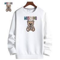 CODLiang Te Moschino Round Neck Sweater Men Women Clothes Autumn Long-sleeved T-shirt Casual Fashion Simple Printing Large Size Loose Sweatshirt Outdoor Breathable Cotton Pullover Bottoming Shirt