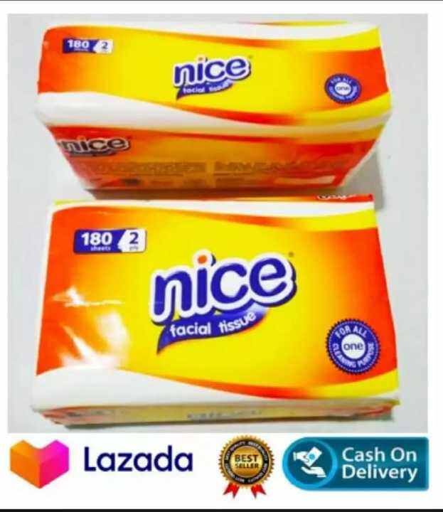 TISU PASEO / TISU WAJAH / KERING NICE 180 SHEET 2 PLY TERMURAH TISU