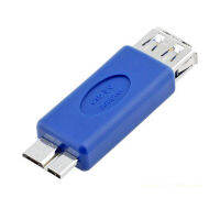 USB 3.0หญิงประเภทAชายMicro Bตัวแปลงอะแดปเตอร์สูงความเร็วฟังก์ชั่นOTGสำหรับโทรศัพท์PCโทรศัพท์Blue