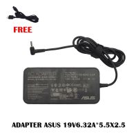 ADAPTER ASUS 19V6.32A*5.5X2.5 SLIM / สายชาร์จโน๊ตบุ๊ค เอซุส + แถมสายไฟ