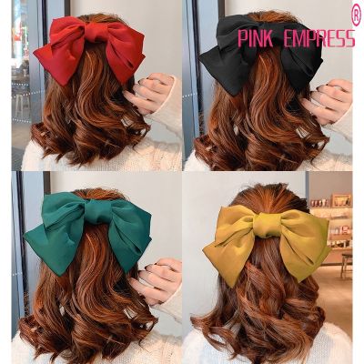 Korea Bowknot Hair Clip Hair Band for Women Girls Sweet Ponytail