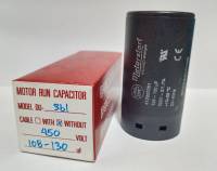 คาปาซิเตอร์ Capacitor DUCATI energia [ใช้กับมอเตอร์ปั้มนํ้า, มอเตอร์ทั่วไป][ขนาด 108-130UF,189-227UF][แบบสตาร์ท 2 หัวหลักคู่ แบบเสียบ][ร้าน ควนลังการช่าง]