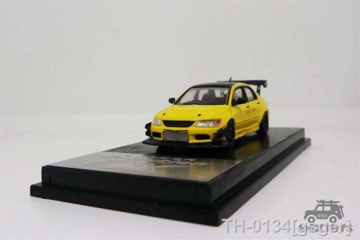 cm-modelo-1-64-lancer-evo-ix-voltex-amarelo-com-preto-carroof-diecast-carro