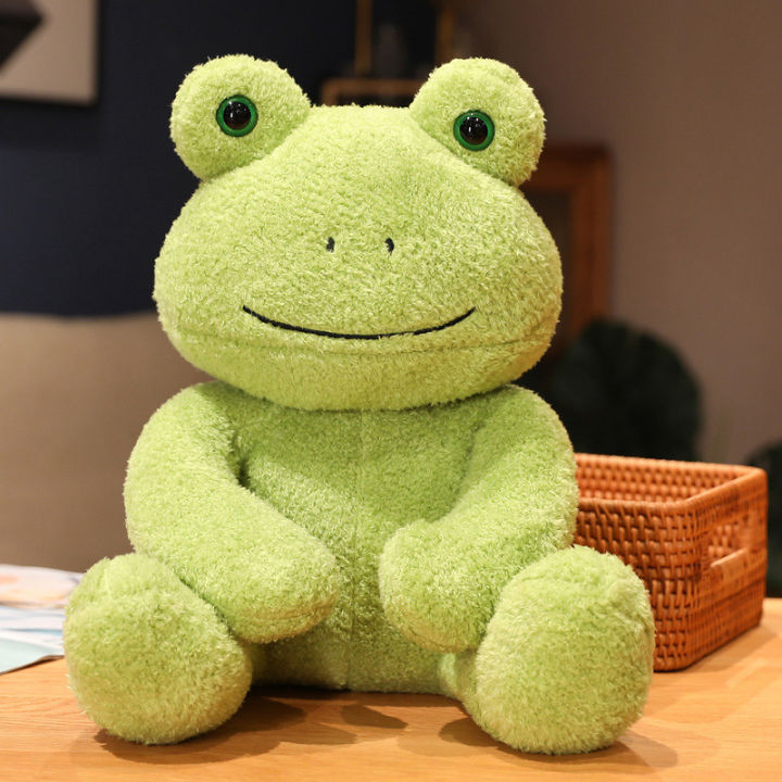 plush-frog-toy-kids-cartoon-accompany-stuffed-green-backpack-doll-animal-pillow