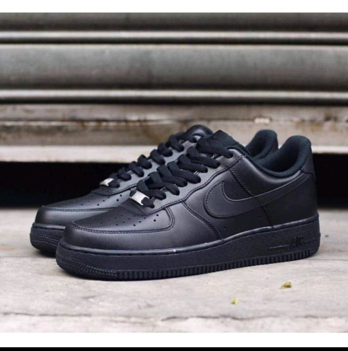 Air Force 1 Fashion Black Low Cut Shoes For Men And Women | Lazada PH