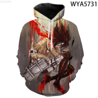 New Men Women Children Attack On Titan Sweatshirts 3D Printed Pullover Long Sleeve Boy Girl Kids Hoodies Streetwear Casual Jackettrend