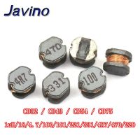 10pcs CD32/43 54 CD75 smd patch power inductor 10UH/4.7/100/101/221/331 470 220 winding inductor