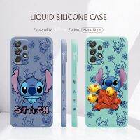 【Electronic Store】ป้องกันซิลิโคนเหลว Funda สำหรับ Redmi 9C 10C K40 9A หมายเหตุ10 9S 11 9 Pro 8 K40Gaming Disney Stitch Kung Fu Celular