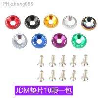 Aluminum Washer M6 Colourful Anodized Countersunk Head Bolt Washers Gasket