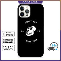 Bored Ape Yacht Club Phone Case for iPhone 14 Pro Max / iPhone 13 Pro Max / iPhone 12 Pro Max / XS Max / Samsung Galaxy Note 10 Plus / S22 Ultra / S21 Plus Anti-fall Protective Case Cover