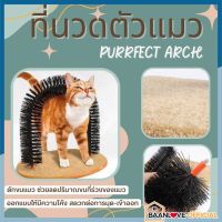 ของเล่นแมว ที่นวดตัวแมว ที่ฝนเล็บแมว ที่ลับเล็บแมว Purrfect Arch แปรงขัดแมว แปรงถูแมว ซุ้มโค้งแมวเกาหลัง