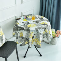 Nordic Round Tablecloth Table Cloth Round Table Cover for Event Wedding Party Restaurant Banquet Ho Household Decoration