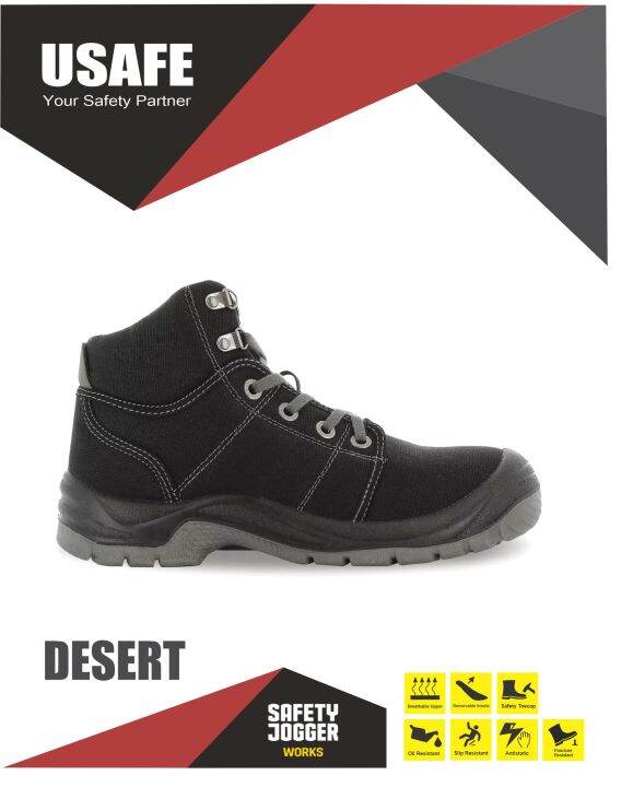Sepatu Safety Jogger Desert Black Lazada Indonesia