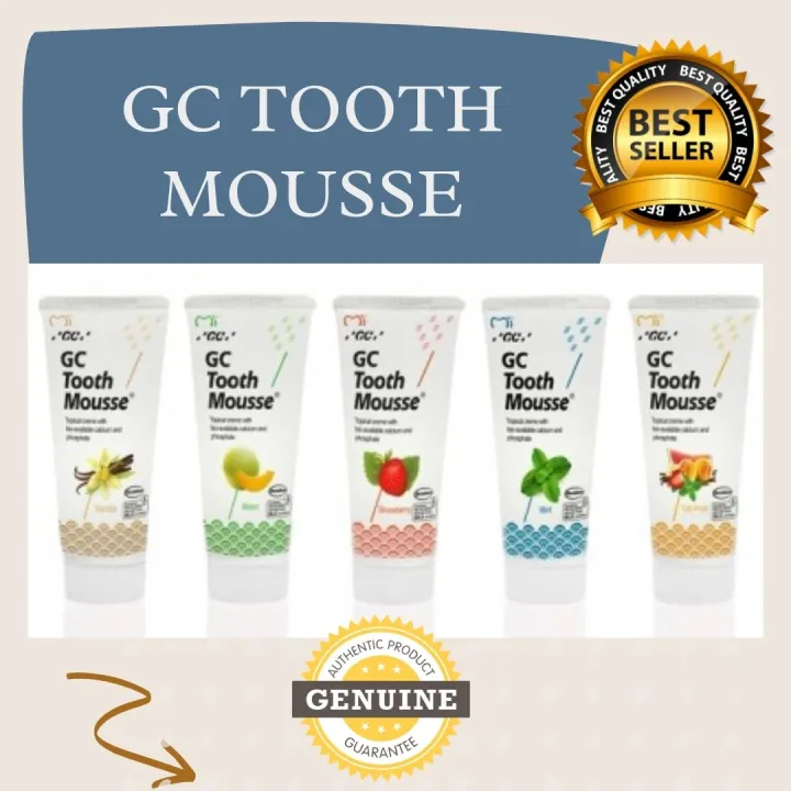 GC TOOTH MOUSSE ORIGINAL AND BEST RECOMMENDED BY DENTISTS | Lazada PH