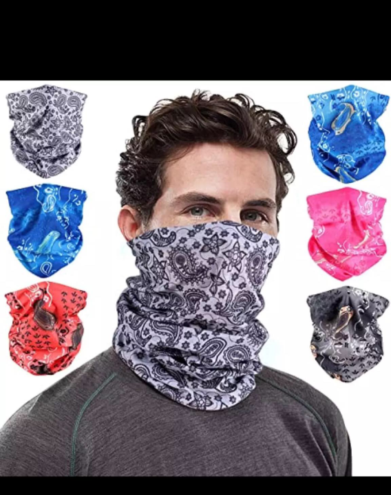 TUBE COVER & HEAD/NECK SHIELD & DUST PROTECTOR FOR BIKERS THE ORIGINAL