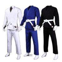 Brazilian Jujitsu Gi Lightweight 450Gsm BJJ Kimono Uniform White Blue Black