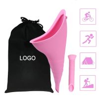 Female Emergency Urination Device Reusable Food Silicone Women Urinal Standing Up Pee Funnel for Travel and Outdoor Campin