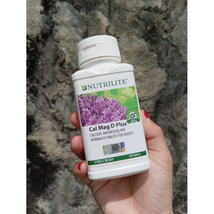 Nutrition Amway Nutrilite Cal Mag D Plus 180 Tablets Ready Stock Lazada