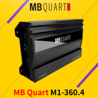 MB Quart M1-360.4 เครื่องเสียงรถยนต์ เพาเวอร์แอมป์  พาวเวอร์แอมป์ แอม 4CH แบรนด์เยอรมันแท้ เครื่องเสียงรถ MT