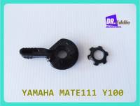 #มือดึงโช๊ค ยามาฮ่าY100 พร้อมแผ่นสปริง "สีดำ" // YAMAHA Y100 MATE111 SHOCK PULLER With "BLACK" SPRING PLATE