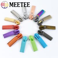 ✲ 5/10/20Pcs Colored 5 Zipper Sliders for Nylon Zippers Tapes Bag Pocket Zippers Heads Pullers Sewing Repair Kits DIY Accessories