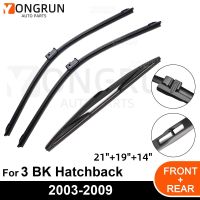 สำหรับกระจกหน้ารถที่ปัดน้ำฝนด้านหลังอุปกรณ์เสริมยางสำหรับ Mazda 3 Bk Hatchback 21 "19" 14 "2003-2009 2007 2008