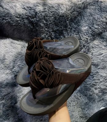 (สินค้าขายดี) SIZE.36-40EU รองเท้าแตะFitflop มี 3 สี รองเท้าแตะผู้หญิง รองเท้าแตะลำลอง รองเท้าแตะหูหนีบ รองเท้าแตะแฟชั่น นุ่ม เบา ใส่สบาย [KLO015]