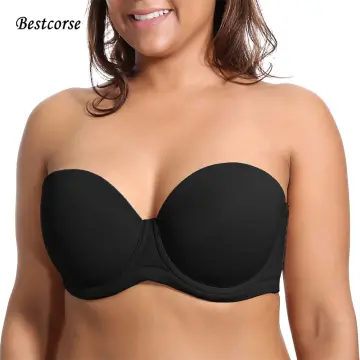 Softrhyme Women Padded Push Up Bra With Wire and Foam Plus size Lingerie 36B  38B 40B 42B
