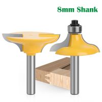 iho☾☼۩  2pcs 8mm 12.7mm 12mm Straight Drawer Molding Router Bit Lock Tenon Plug Wood Milling Cutter Door Woodworking