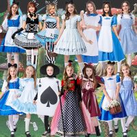 Alice in Wonderland skirt Disney cos princess childrens performance costume fairy tale character female