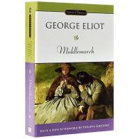 ภาษาอังกฤษต้นฉบับนวนิยายหนังสือMiddlemarch George Eliot George Eliot Signetภาษาอังกฤษคลาสสิกคลาสสิกหนังสือวรรณกรรม