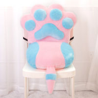 Cat Paw Design Cushion For Home &amp; Office Thickened Joint Disassembly Chair Cushion High-quality Seat Cushion Decora Chair Pillow