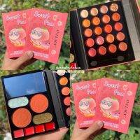 ? 1 แถม 1 พาเลทอายแชโดว์​ พาเลทกระเป๋า​ Anylady​ Sweet Peach​ Palette เซตแต่งหน้า อายแชโดว์​ บ​ลัช​ออน​ ลิป คิ้ว​ฝุ่น​ ไฮไลท์​ [ FLASH SALES ]