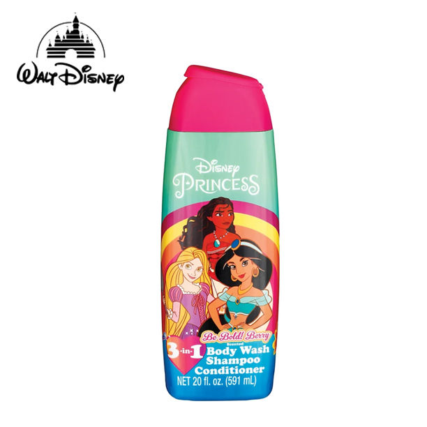 Disney Princess Berry Bouquet 3-in-1 Body Wash Shampoo Conditioner สบู่ แชมพูและครีมนวด เด็ก ขนาด 20 Oz (591 ml) ราคา 390 บาท