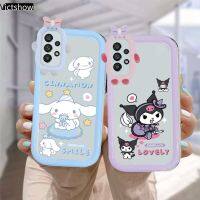 เคสโทรศัพท์มือถือนิ่ม แบบใส ลายการ์ตูนมอนสเตอร์ตัวน้อย Samsung A12 A32 A13 A52 A03 A51 A22 M22 M32 A04S M23 F23 A23 A03S A50 A02S A20 A50S A30S A52S A30 M12 A125 F12 M10S M40S A515F M02S A025 F0