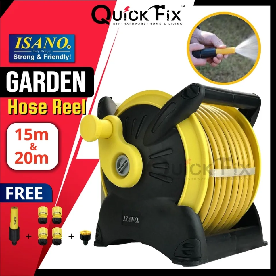 FREE SHIPPING PROMOTION QuickFix [NEW] ISANO Water Hose Reel