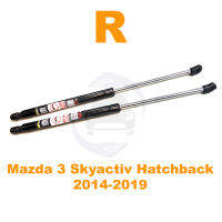 ?โช็คฝากระโปรง ท้าย Mazda 3 Skyactive 14-19 5 ประตู (มาสด้า 3) 1 คู่ ซ้าย ขวา แทนของเดิม ค้ำฝาท้าย Vethaya รับประกัน 2 ปี ?