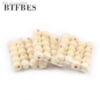 BTFBES 12 14 16 18mm Round Natural Wooden Bead Ecofriendly wood Ball Loose Spacer Beads For DIY Bracelet Jewelry Necklace Making